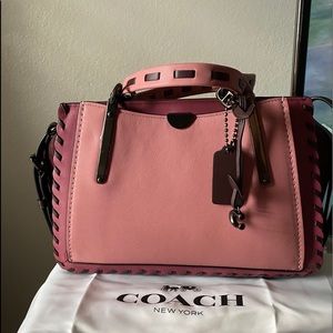 Coach Dreamer Pink Multi Whipstitch Brand new